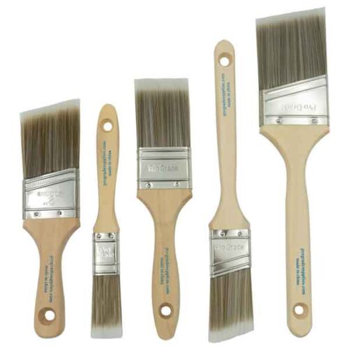 Flat & Angle Brushes 5-Piece