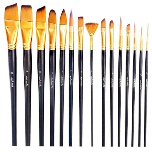 Mont Marte Art Paint Brushes Set