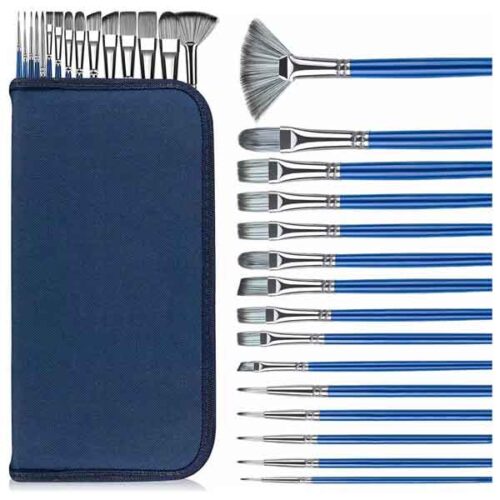 Rosmax Paint Brushes 15 Pcs